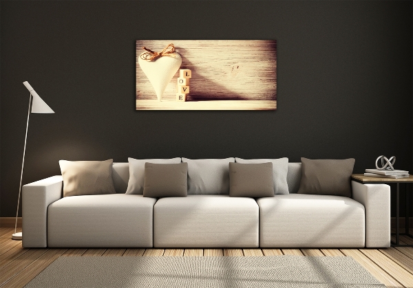 Quadro in verde Amore