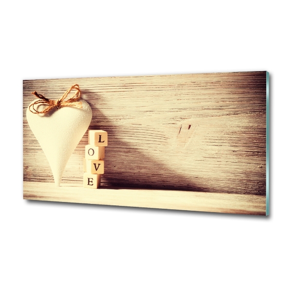 Quadro in verde Amore