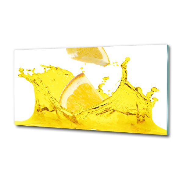 Quadro in verde Fette di limone