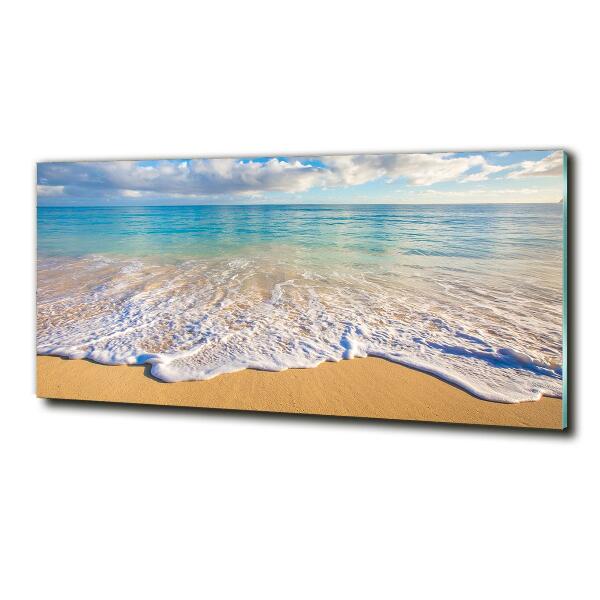 Quadro vetro Spiaggia hawaiana