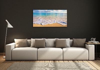 Quadro vetro Spiaggia hawaiana