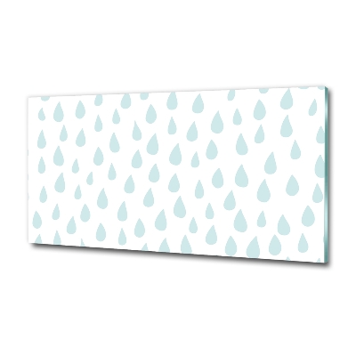 Quadro in verde Goccioline