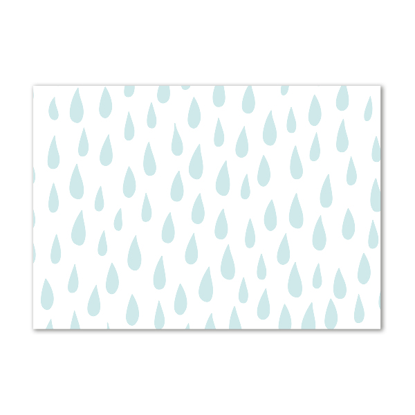 Quadro in verde Goccioline