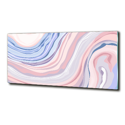 Quadro su vetro Onde astratte