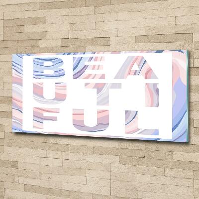 Quadro su vetro Bellissimo