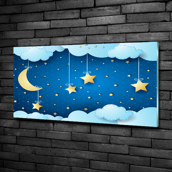 Quadro vetro Il cielo di notte