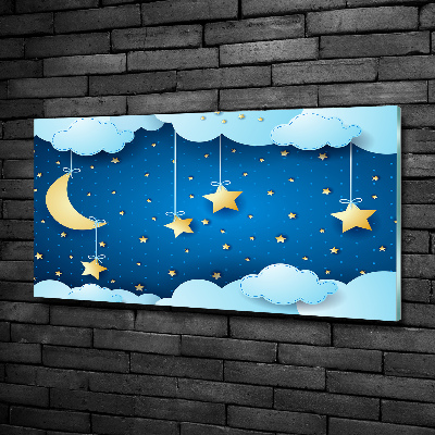 Quadro vetro Il cielo di notte