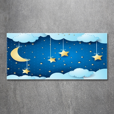 Quadro vetro Il cielo di notte