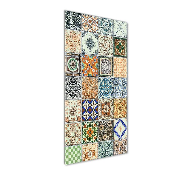 Quadro di vetro verticale Piastrelle in ceramica