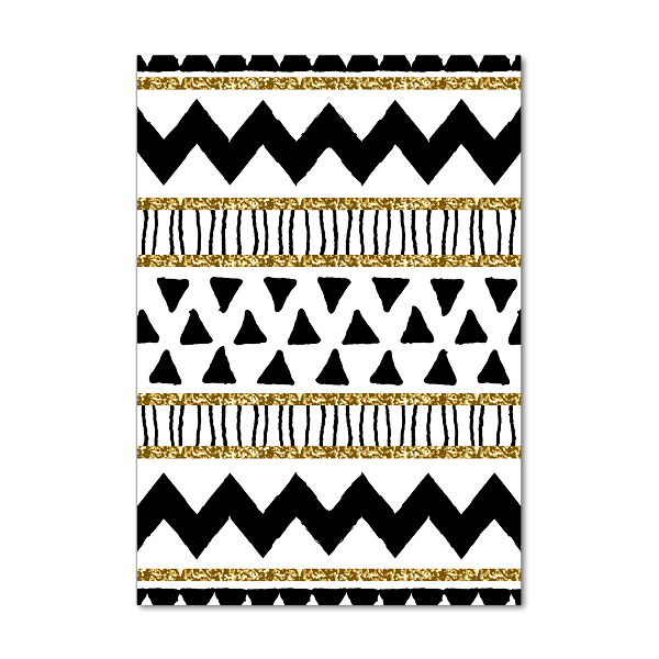 Quadro in vetro verticale Di origine etnica