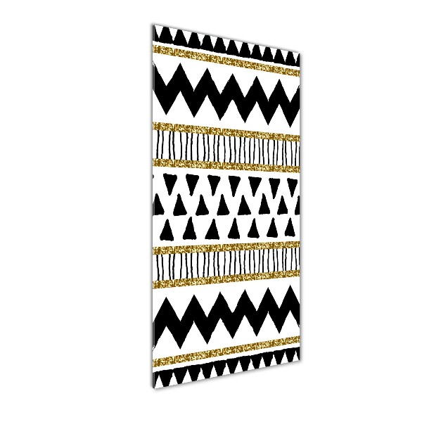 Quadro in vetro verticale Di origine etnica