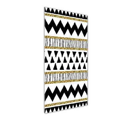 Quadro in vetro verticale Di origine etnica