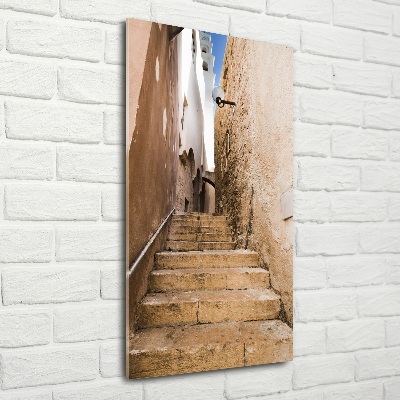 Quadro stampa su vetro verticale Le strade di Israele