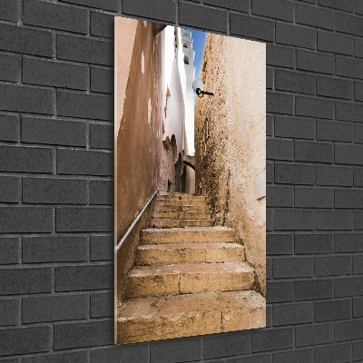 Quadro stampa su vetro verticale Le strade di Israele