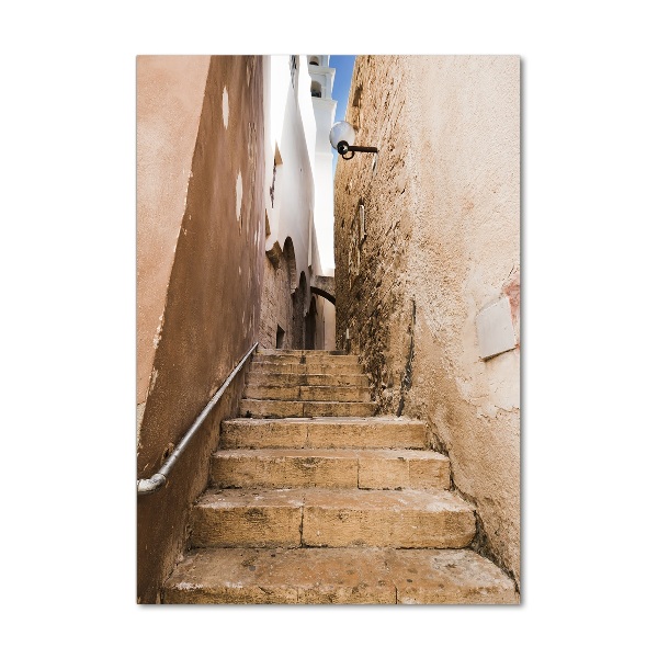 Quadro stampa su vetro verticale Le strade di Israele