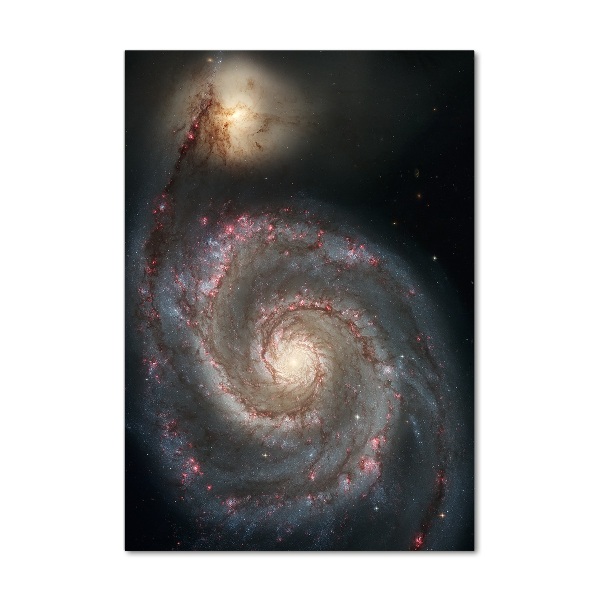 Quadro in vetro verticale Nebulosa