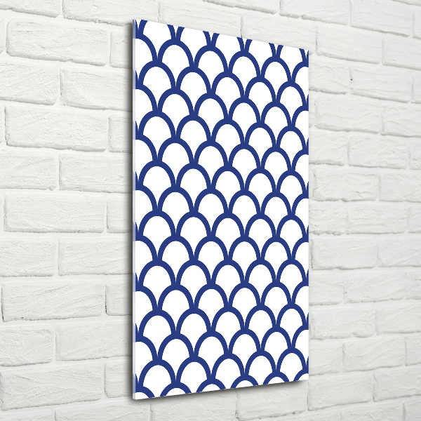 Quadro in vetro verticale Contesto marittimo