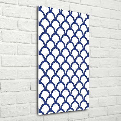 Quadro in vetro verticale Contesto marittimo