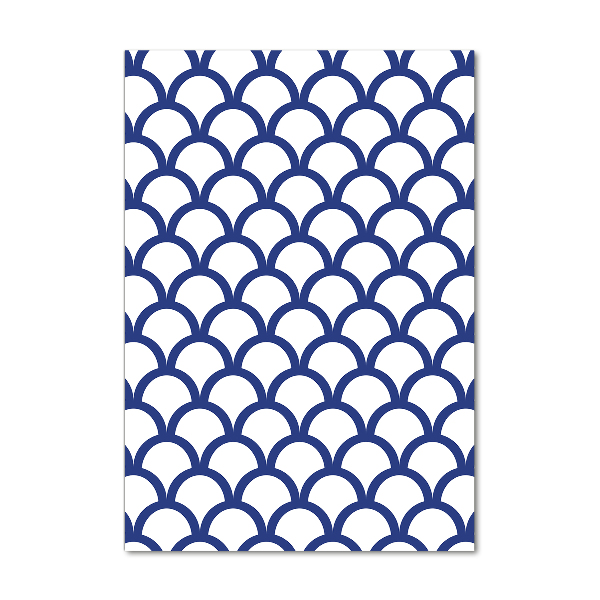 Quadro in vetro verticale Contesto marittimo