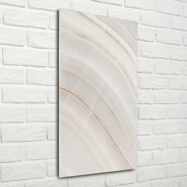 Quadro in vetro verticale Sfondo effetto marmo