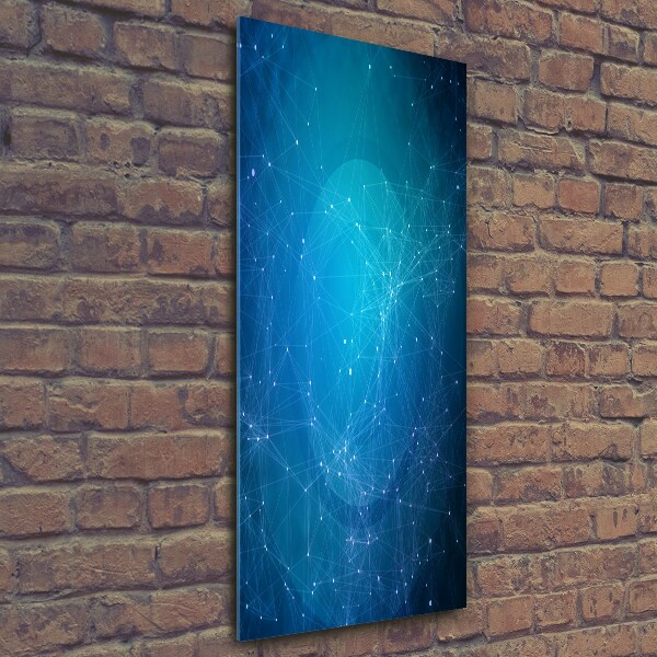 Quadro di vetro verticale Costellazione