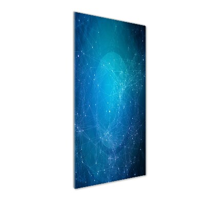 Quadro di vetro verticale Costellazione