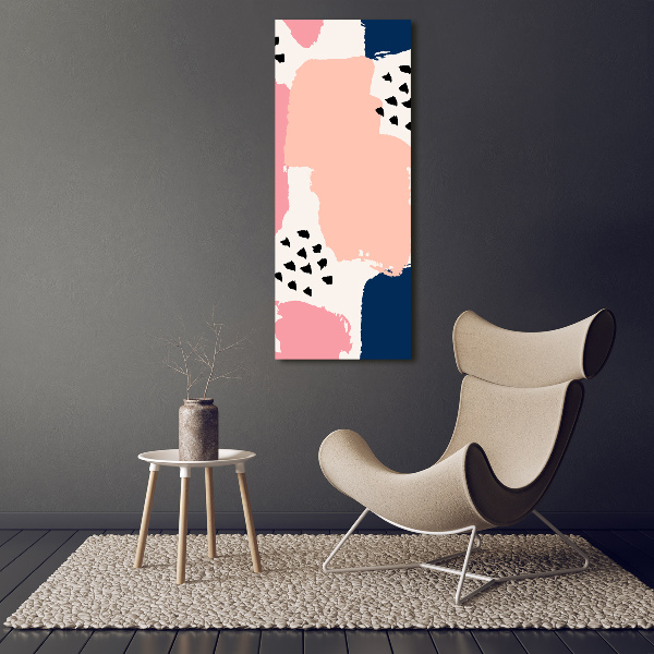 Quadro vetro verticale Sfondo astratto