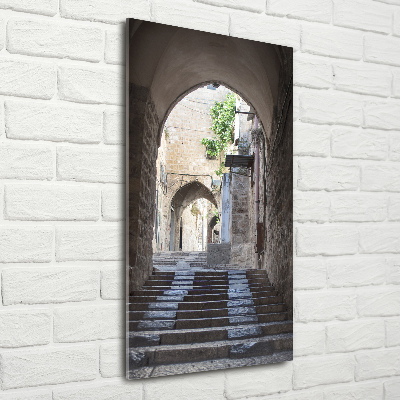Quadro in vetro verticale Gerusalemme, Israele