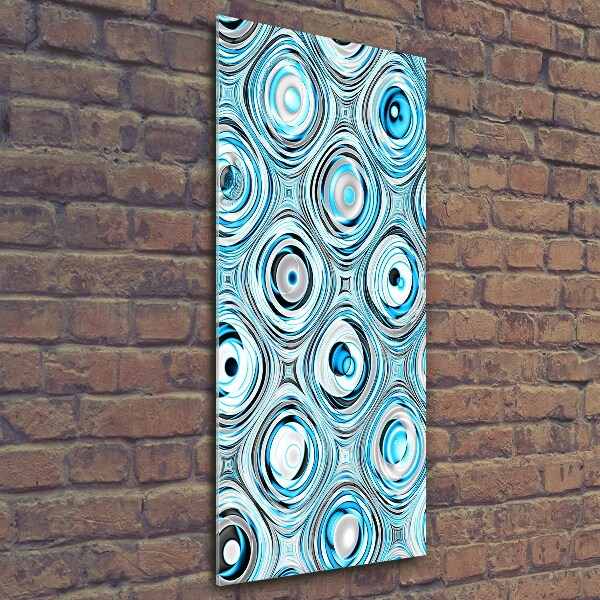 Quadro stampa su vetro verticale Grafica frattale