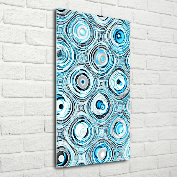 Quadro stampa su vetro verticale Grafica frattale