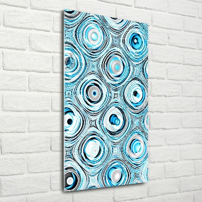 Quadro stampa su vetro verticale Grafica frattale