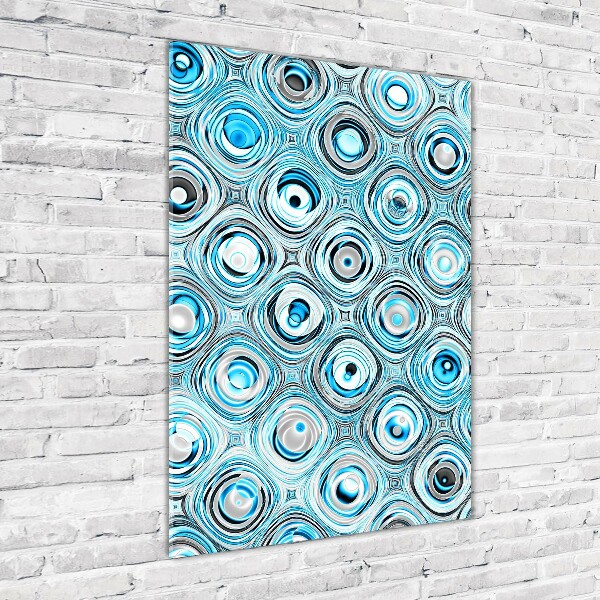 Quadro stampa su vetro verticale Grafica frattale