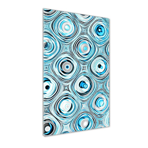 Quadro stampa su vetro verticale Grafica frattale