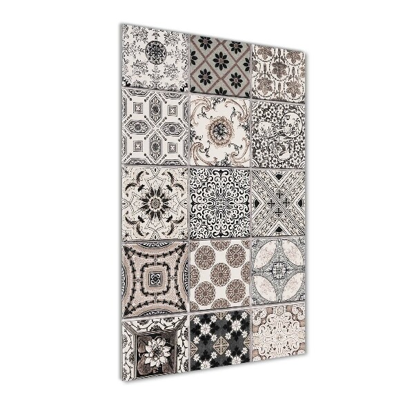 Quadro vetro verticale Piastrelle in ceramica