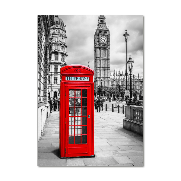 Quadro di vetro verticale Londra, Inghilterra