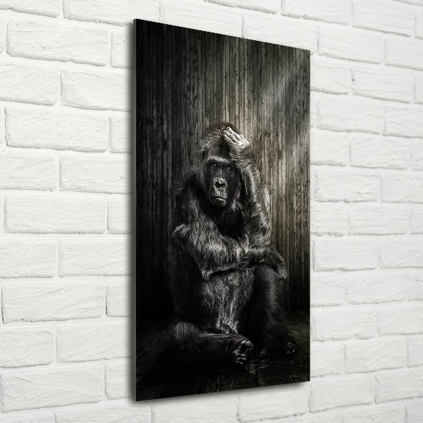 Quadro di vetro verticale Gorilla