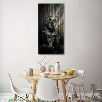 Quadro di vetro verticale Gorilla