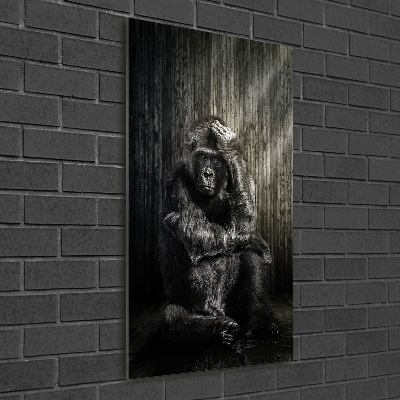 Quadro di vetro verticale Gorilla