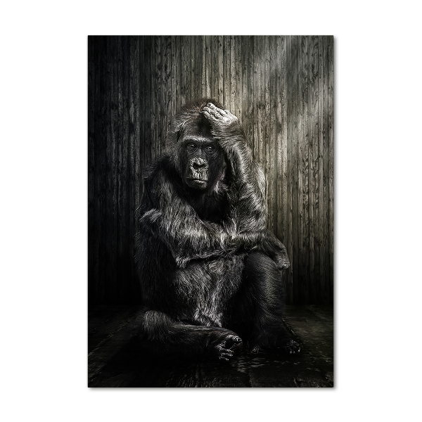 Quadro di vetro verticale Gorilla