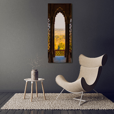 Quadro stampa su vetro verticale Forte di Agra, India
