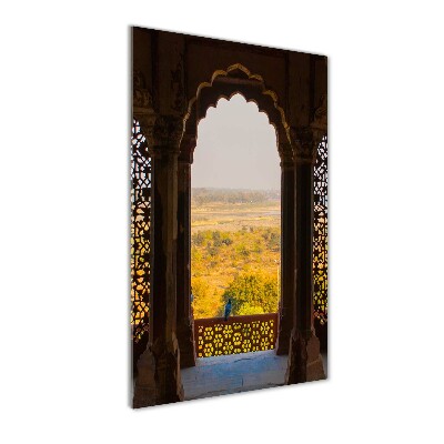 Quadro stampa su vetro verticale Forte di Agra, India