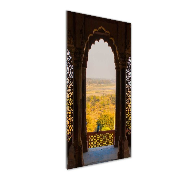 Quadro stampa su vetro verticale Forte di Agra, India