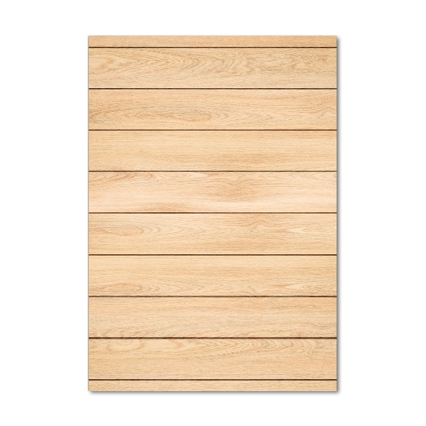 Quadro vetro verticale Sfondo in legno