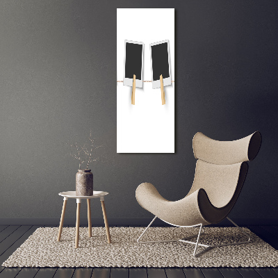 Quadro vetro verticale Cornici per foto