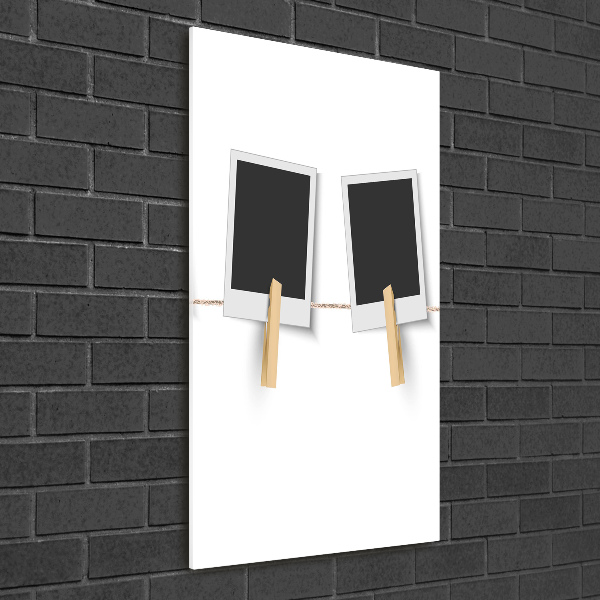 Quadro vetro verticale Cornici per foto