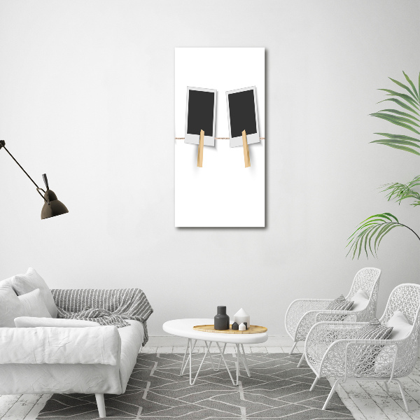 Quadro vetro verticale Cornici per foto
