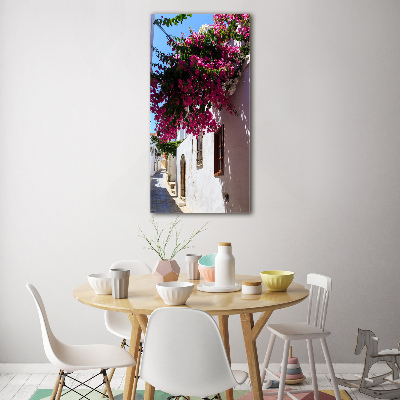 Quadro stampa su vetro verticale Rodi, Grecia