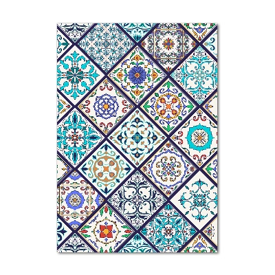 Quadro stampa su vetro verticale Piastrelle in ceramica