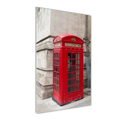 Quadro di vetro verticale Londra