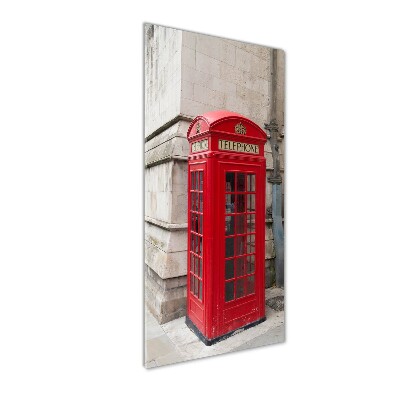 Quadro di vetro verticale Londra